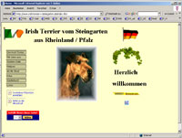 Homepage der Irish Terrier "vom Steingarten"
